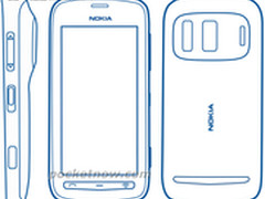 塞班1GHz新旗舰 诺基亚803设计图曝光