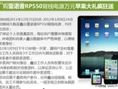 中台 IPAD2过元旦 鑫谷好礼欢乐送不停