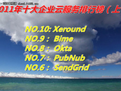 你用过哪些？2011年十佳企业云服务(上)