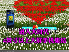 进入大时代 4.0英寸以上大屏手机集结