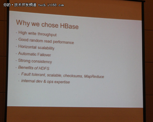 Facebook Message application on the basis of the HBase