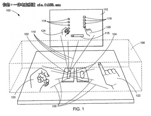 类似“Kinect技术” 苹果最新专利曝光