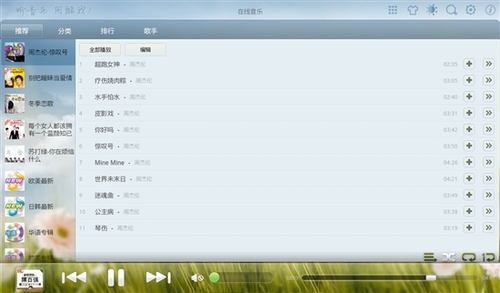 酷我音乐2012HD for Android公测版发布