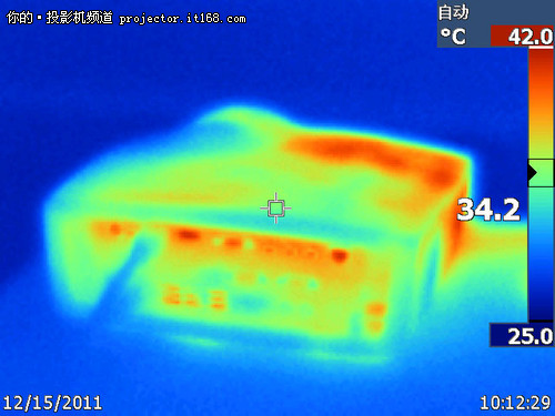 丽讯D871ST投影机散热及功耗