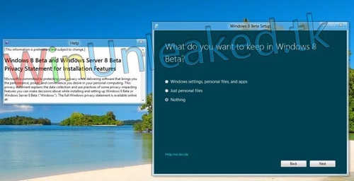 Windows 8 pre-beta即将完工 截图曝光