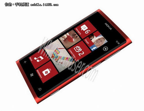 诺基亚Lumia800升级版曝光 机身仅9毫米