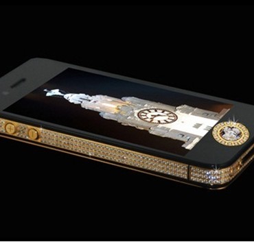 最贵iPhone4S镶500颗钻石 要价超千万元