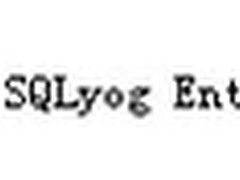 初识SQLyogEnt:PHP用户的MySQL管理工具
