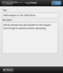 jQuery Mobile开发记事本应用第三季