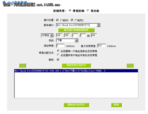 侠诺GQF630双核路由器功能介绍（二）