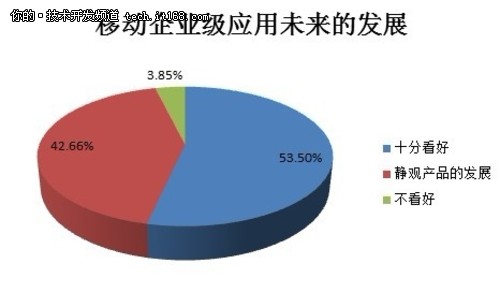 开发者看好移动企业应用未来的发展