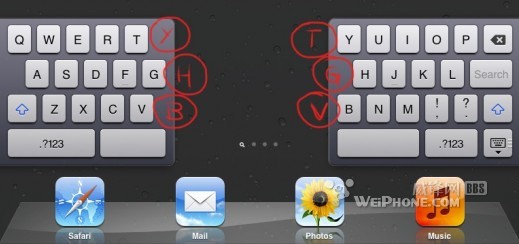 iPad2新分离键盘功能 隐藏着哪些按键