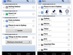 [图]Google文档Android版新增离线模式