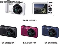 高速数码相机ZR200登场 搭载自动拍摄