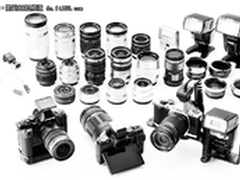 奥林巴斯E-M5家族合影 看到好多镜头啊