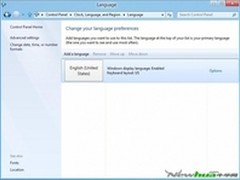 【图】Windows 8系统语言控制面板详解