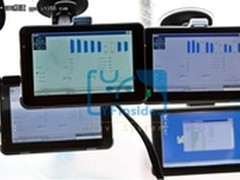 雨天实拍远峰YFinside导航仪搜星路测