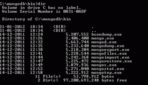 MongoDB五分钟教程：MongoDB Shell入门