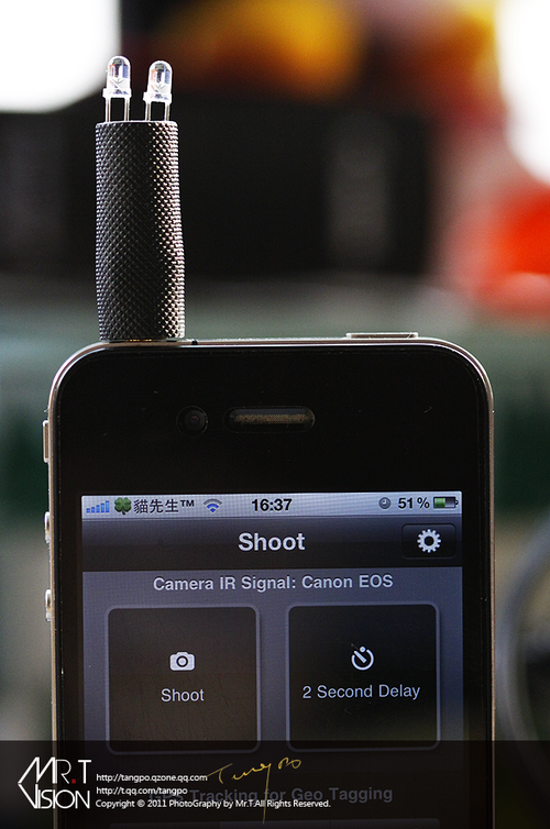 只要3元 iphone制作单反无线快门遥控器