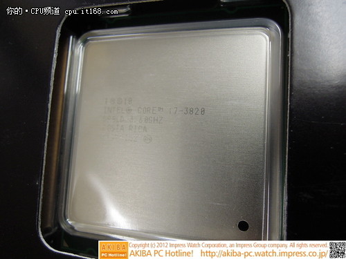 4核8线程 Intel Core i7 3820开始出售