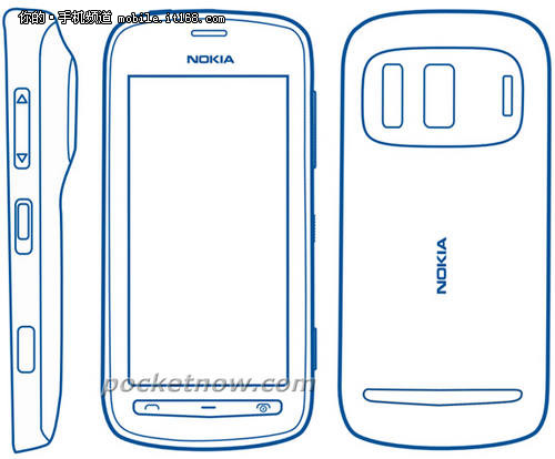 诺基亚808 PureView将配超高像素镜头