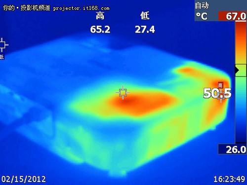 爱普生EB-C340X投影机性能客观测试