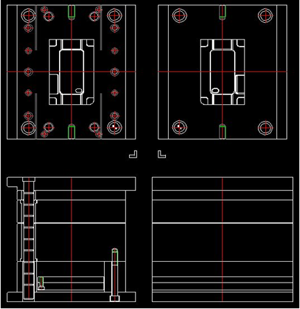 燕秀模具之iphone4保护壳绘制