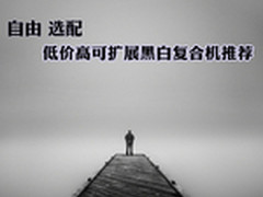 自由选配 低价高可扩展黑白复合机推荐