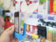 给你的iPhone4手机装上可爱兔耳朵音箱