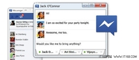 Facebook发布Windows桌面聊天客户端