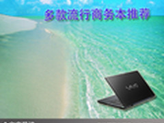 轻松搞定繁琐工作 多款流行商务本推荐