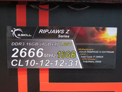 地球最快DDR3 芝奇展示2666MHz四通套装