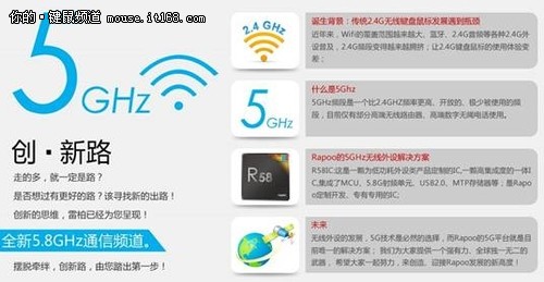 高端技术平民化 雷柏5G无线全方位解析