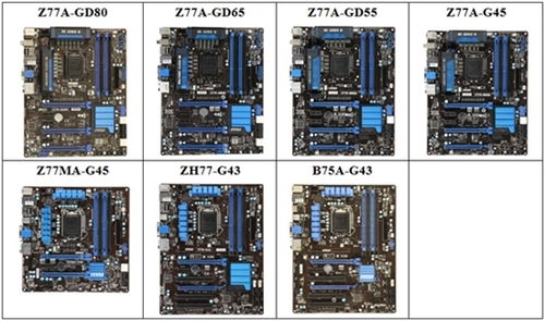 静待IVB 微星推出七款7系列芯片组主板