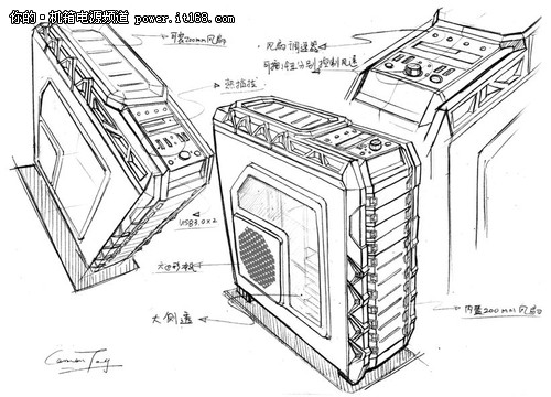 鑫谷优异全塔机箱华丽现身