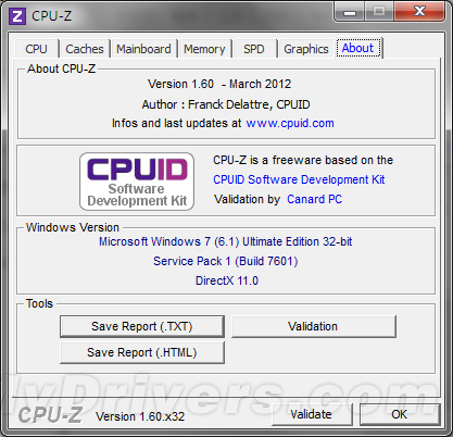 CPU-Z 1.60发布：支持IVB、新型推土机