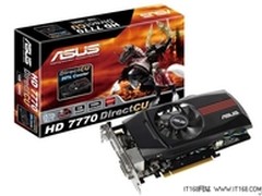 独家超合金数字供电 华硕HD7770 DC显卡