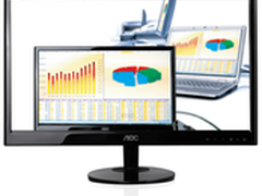 USB便捷互联显示 AOC睿捷E2251FWU上市