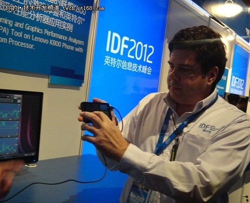 IDF2012：K800开启intel智能手机反击战