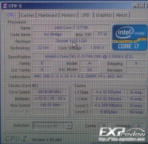 i7-3770K超6.6GHz SuperPI纪录5.585秒