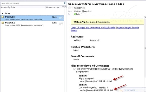 Visual Studio 11全新的代码评审功能