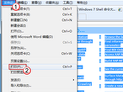 用Win7节选关键内容打印 节能无处不在