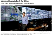 IBM在里约热内卢市实践智慧城市管控