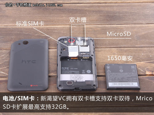 HTC新渴望VC外观细节介绍