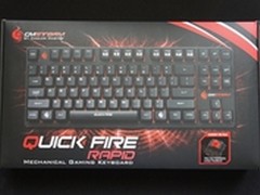 类肤质外壳 酷冷至尊红轴机械键盘评测