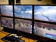 体验极致画面 镭风HD6850单卡实现6联屏
