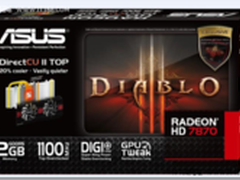 华硕力助暗黑3  HD7870游戏版显卡