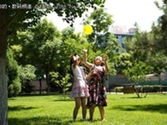 清新姐妹气质最童真 海尔唤起节能生活