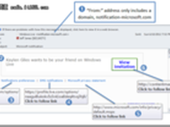 垃圾邮件借Windows Live之名发恶意邮件