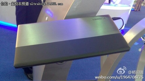 Computex 2012：东芝新超极本U845W曝光